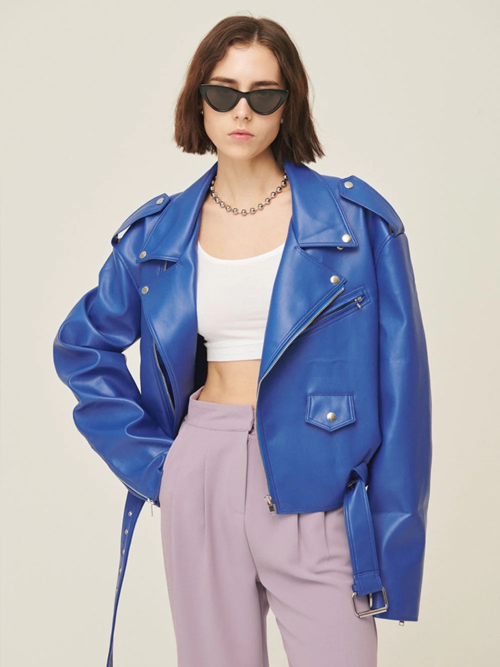 Storets Emma Pleather Rider Jacket